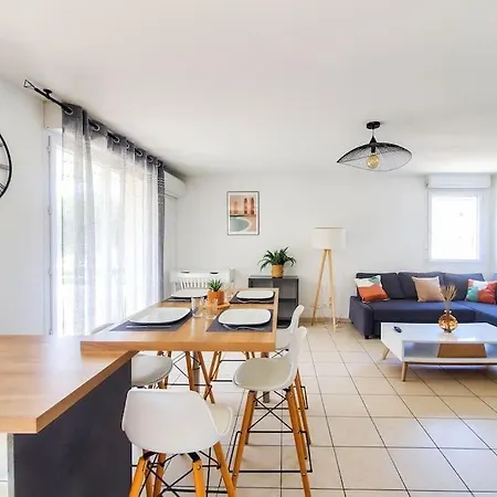 شقة *le Carpe Diem, 2 Chambres, Piscine, 2 Parking, Clim* مونبيلييه