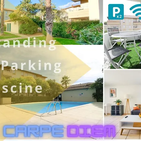 *le Carpe Diem, 2 Chambres, Piscine, 2 Parking, Clim* *